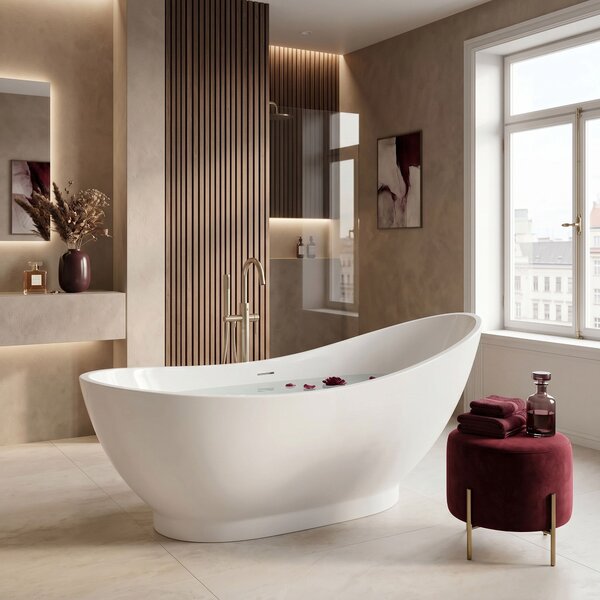 Freestanding bathtub Rea Sorento 180