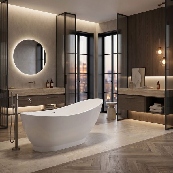 Freestanding bathtub Rea Sorento 180