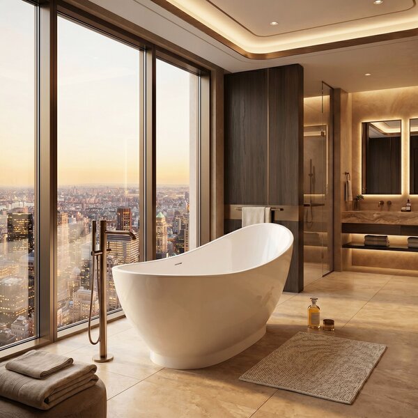Freestanding bathtub Rea Sorento 180
