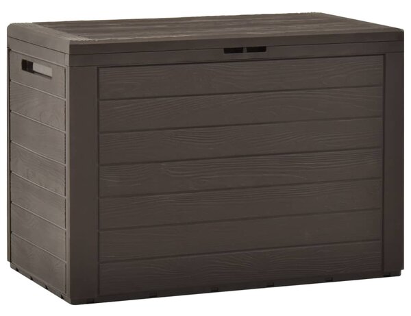 Garden Storage Box Brown 78x44x55 cm