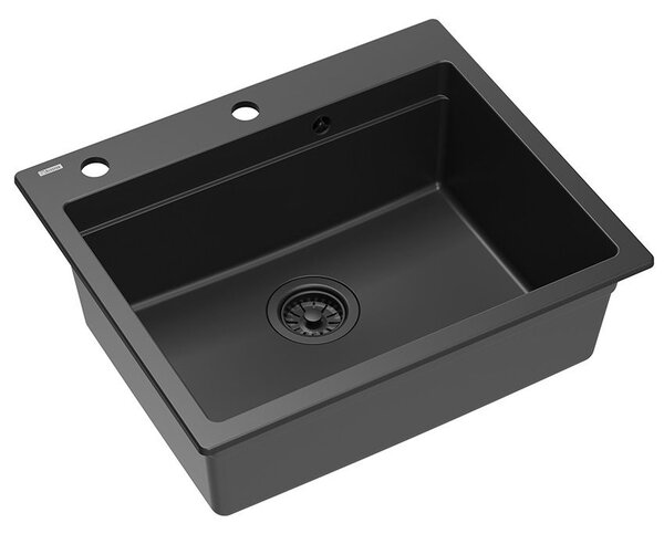 Granite sink KURT 110 WORKSTATION Black