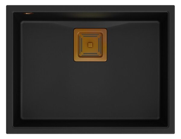 Granite sink DAVID 50 Black