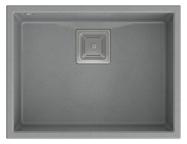 Granite sink DAVID 50 Grey Metallic