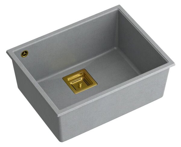 Granite sink DAVID 50 Grey Metallic