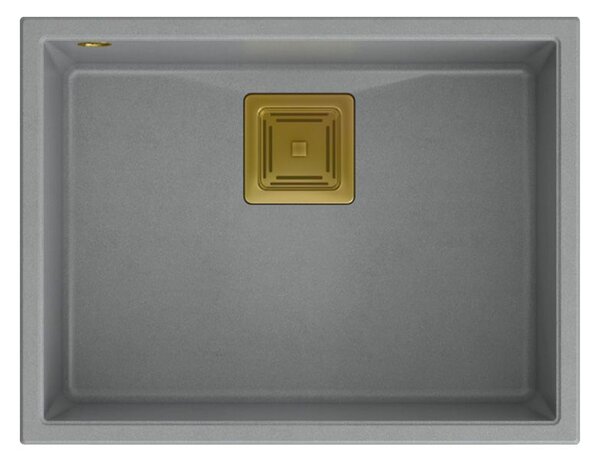 Granite sink DAVID 50 Grey Metallic