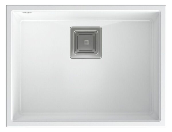Granite sink DAVID 50 White