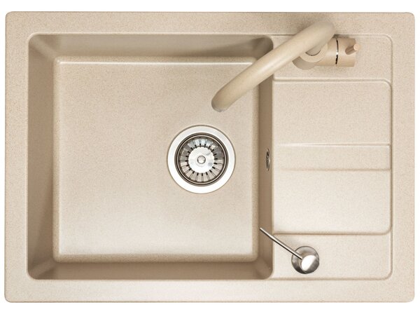 Sinks granit Nils Beige set 5in1