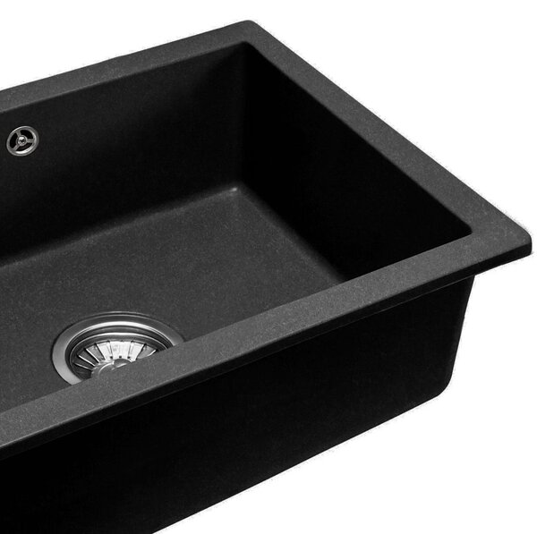 Sinks granit Nels black