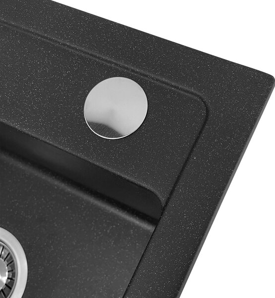 Sinks granit West black metalic
