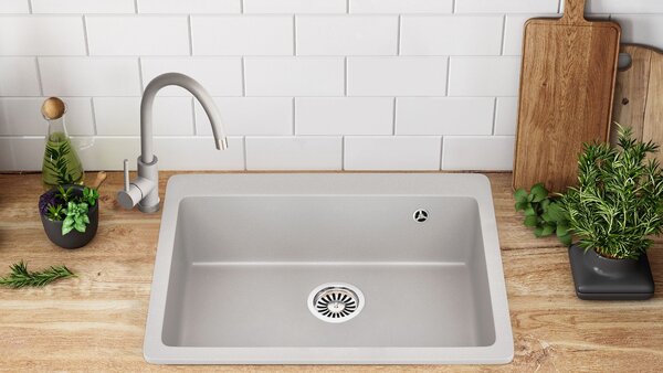 Sinks granit Lin white