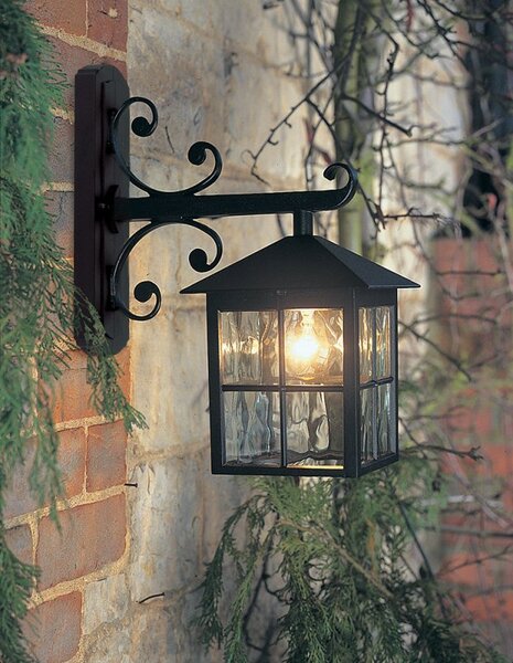 Elstead BL19-BLACK Winchester Exterior Down Light Wall Lantern IP43