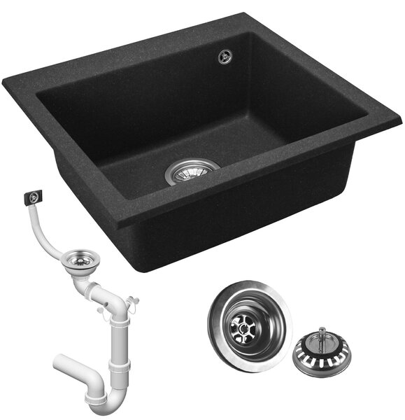 Sinks granit West XL black dots