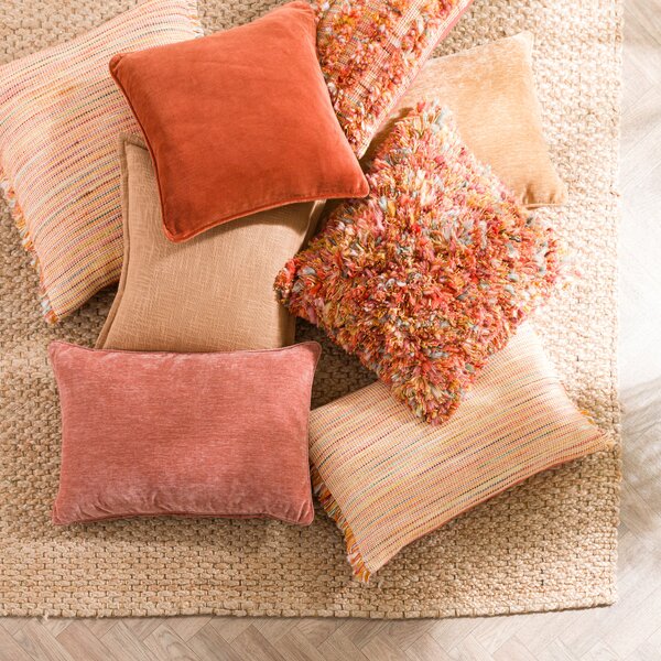 Clara Cotton Velvet Square Cushion