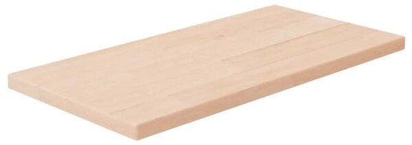 Shelf Board 40x20x1.5 cm Untreated Solid Wood Oak