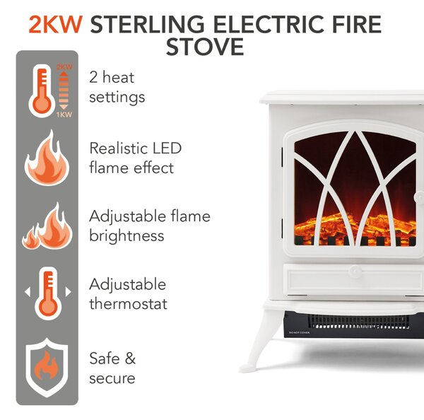 Stirling 2KW Stove Fireplace