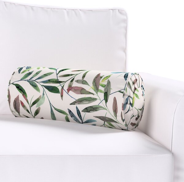 Bolster cushion with pleats