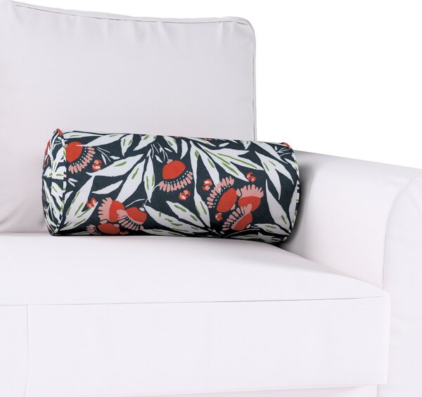 Bolster cushion with pleats
