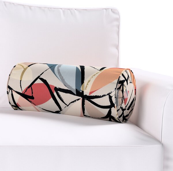 Bolster cushion with pleats