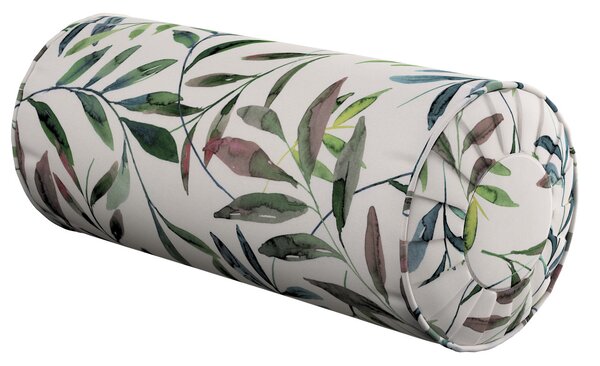 Bolster cushion with pleats