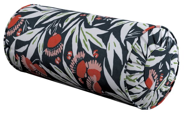 Bolster cushion with pleats