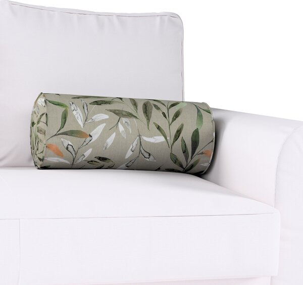 Bolster cushion with pleats
