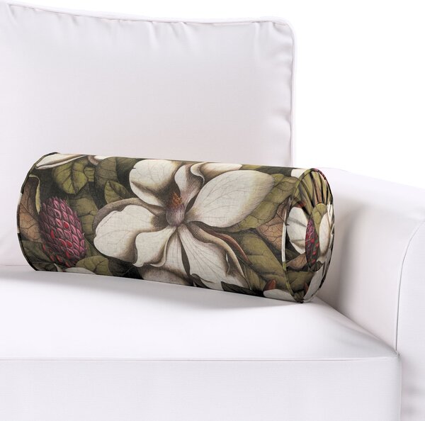 Bolster cushion with pleats
