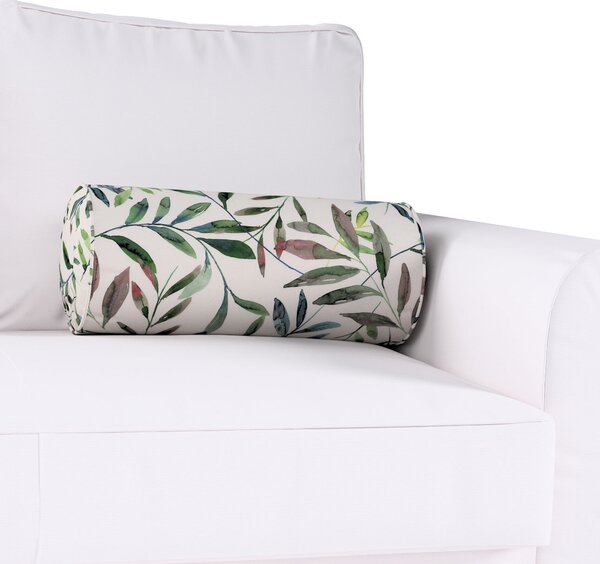Bolster cushion with pleats