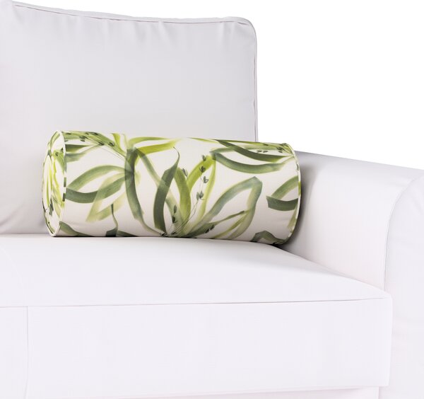 Bolster cushion with pleats