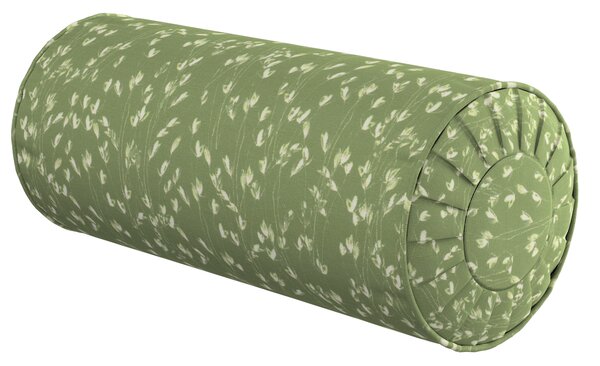 Bolster cushion with pleats