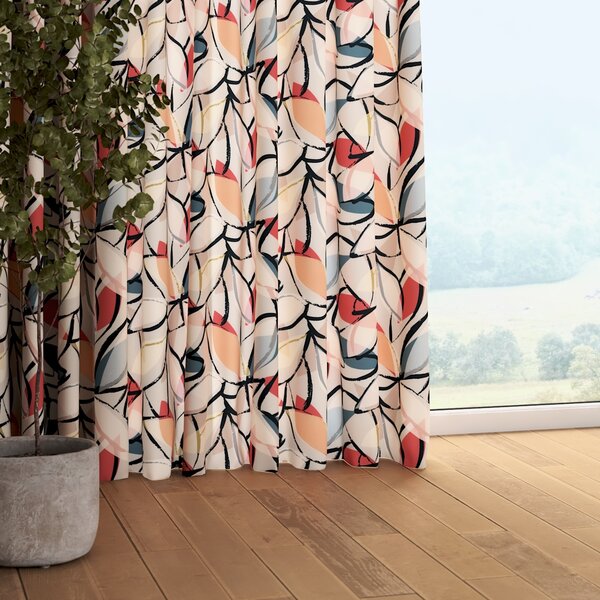Pencil pleat curtain
