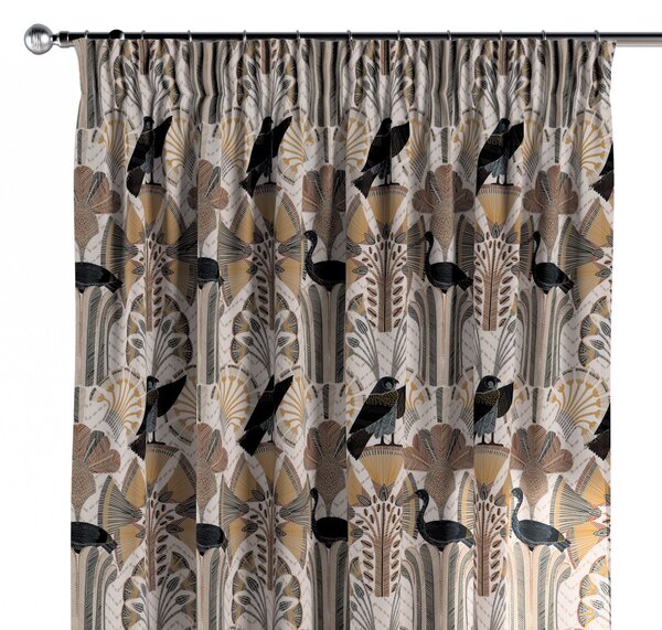 Pencil pleat curtain