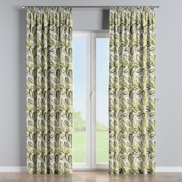 Pencil pleat curtain
