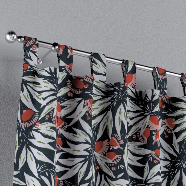 Tab top curtain