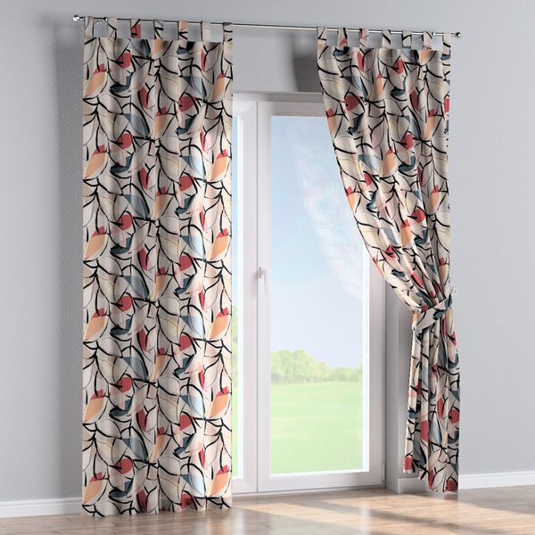 Tab top curtain