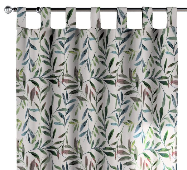 Tab top curtain