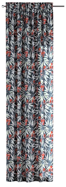 Slot and frill curtain