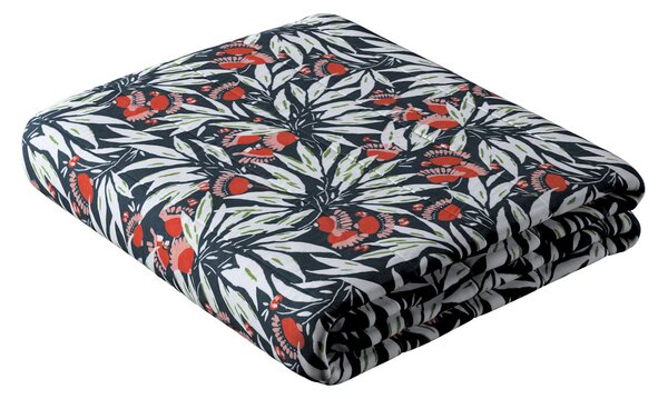 Stripe quilted throw
