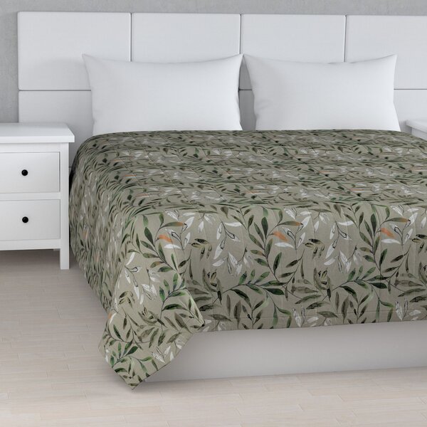 Stripe quilted throw