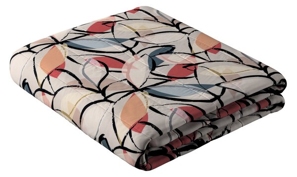 Stripe quilted throw