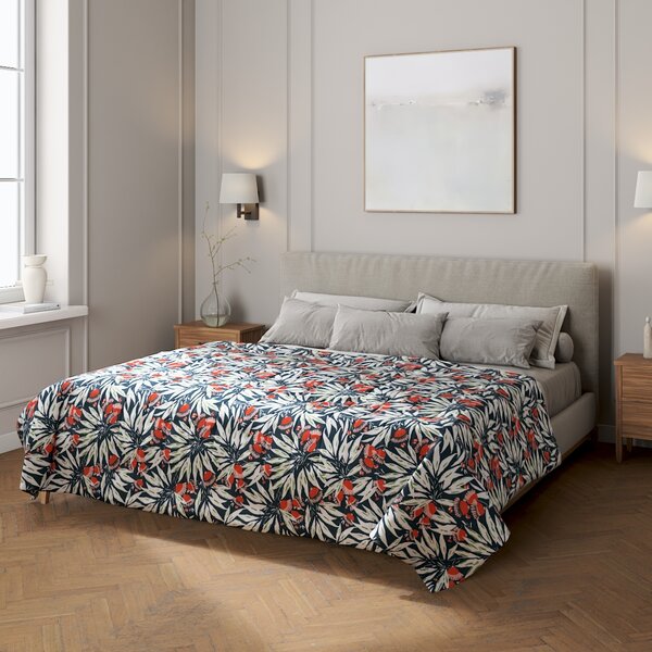 Stripe quilted throw