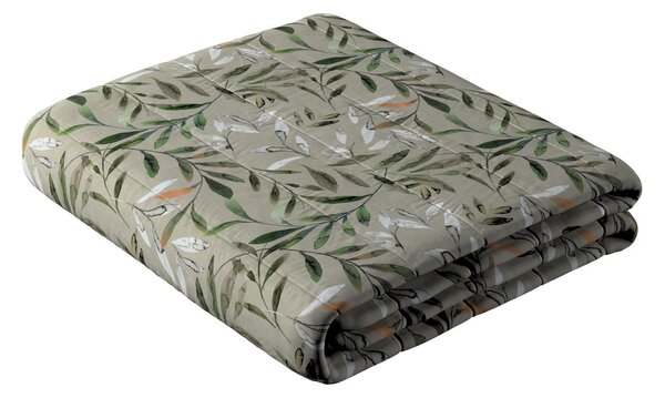 Stripe quilted throw