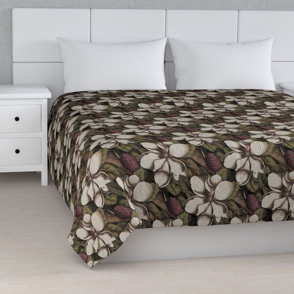 Stripe quilted throw