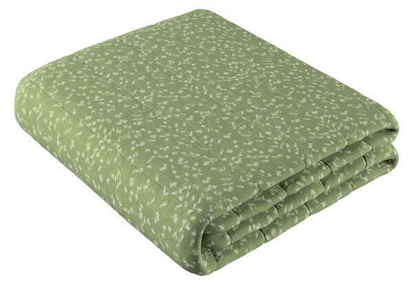 Stripe quilted throw