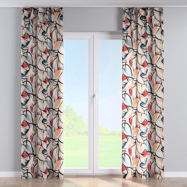 Double pinch pleat curtain
