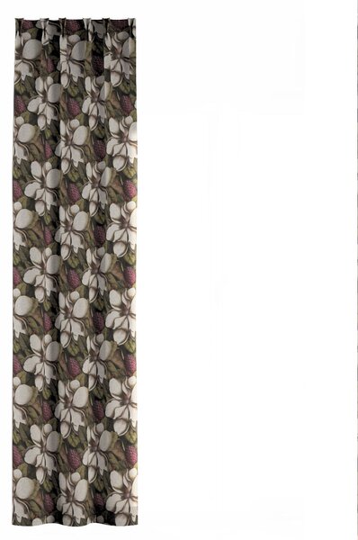 Double pinch pleat curtain