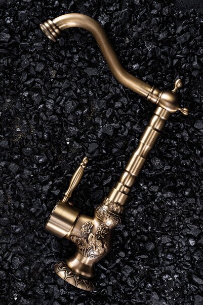 Kitchen bathroom faucet Rea VENICE antique bronze