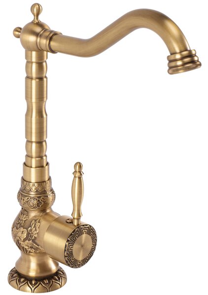 Kitchen bathroom faucet Rea VENICE antique bronze