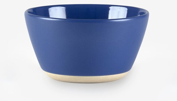 Set of 2 Colour Me Happy Cereal Bowls Blue