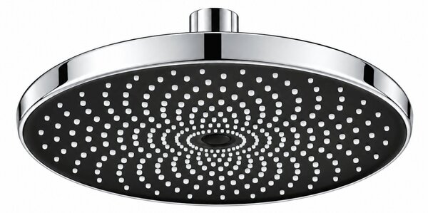 Showery® EcoPulse Rainfall Overhead and Handheld Shower Heads: High-Pressure & Water Saving, Overhead / Chrome
