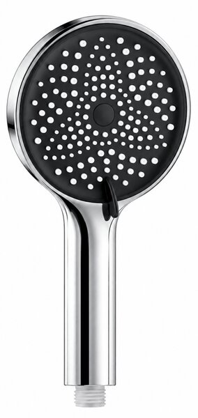 Showery® EcoPulse Rainfall Overhead and Handheld Shower Heads: High-Pressure & Water Saving, Handheld / Chrome